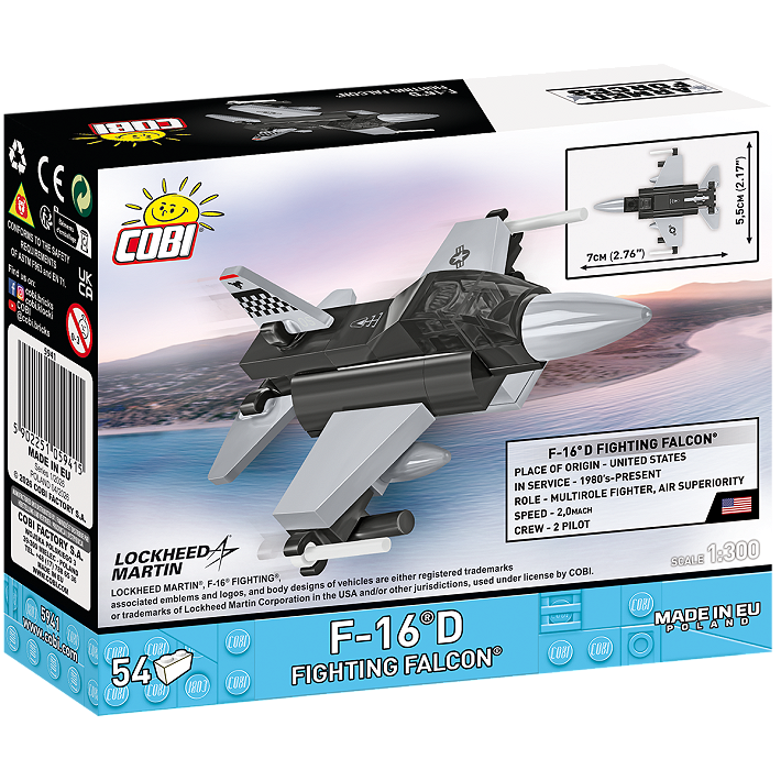 F-16D Fighting Falcon 1:300 - fot. 8