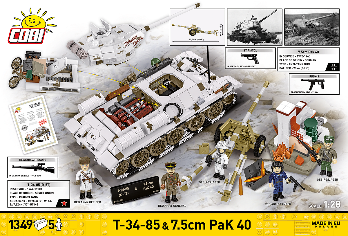 T-34-85 & 7,5 cm Pak 40 - Edycja Limitowana - fot. 3