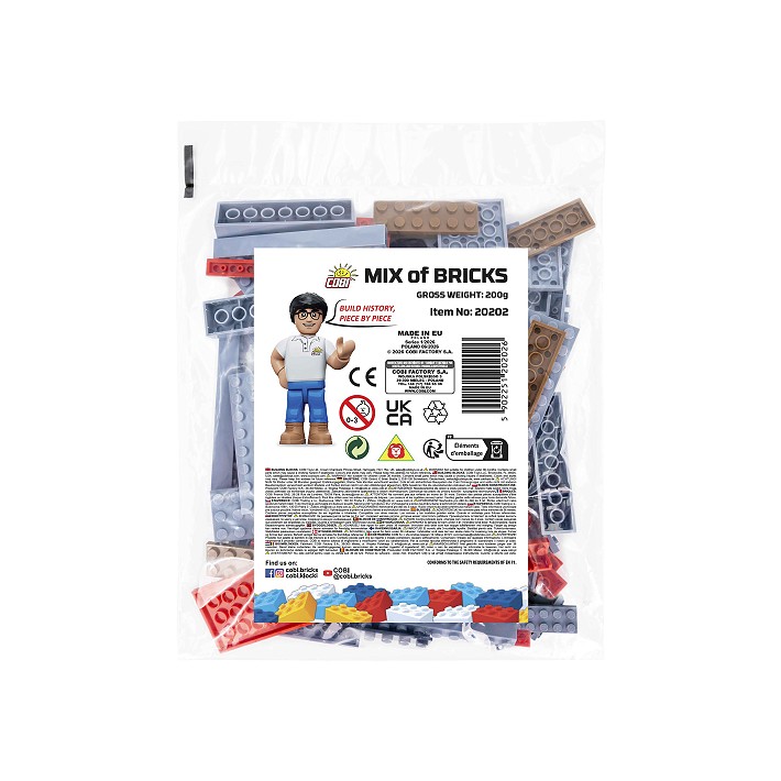 Klocki mix 200g