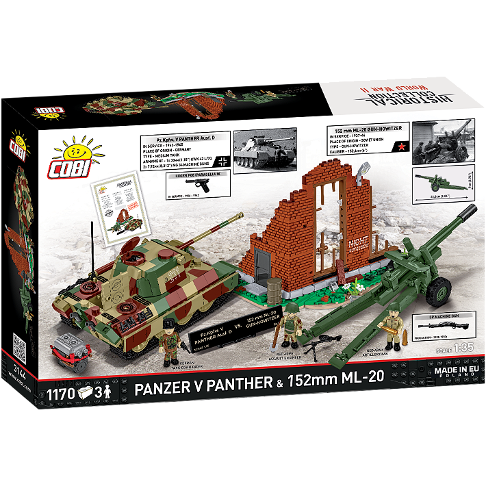 Panzer V Panther vs 152 mm ML20 - Edycja Limitowana - fot. 23