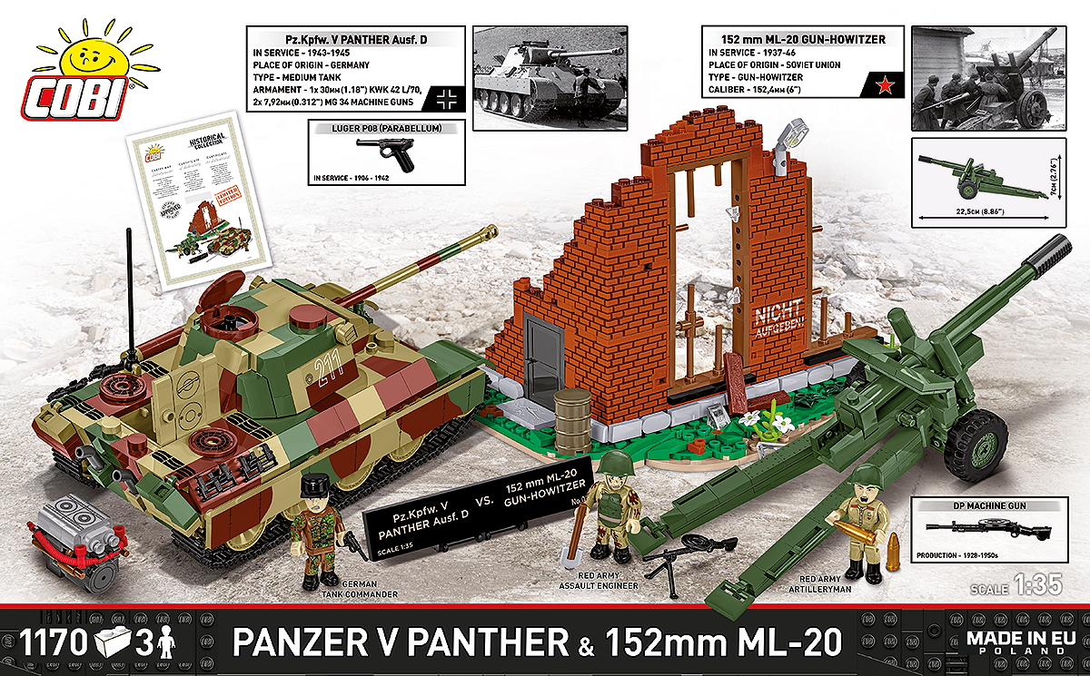 Panzer V Panther vs 152 mm ML20 - Edycja Limitowana - fot. 3